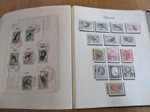 Austria Postwar Collection Graz Renner Sheets Birds Kids MNH + Many Used G105674