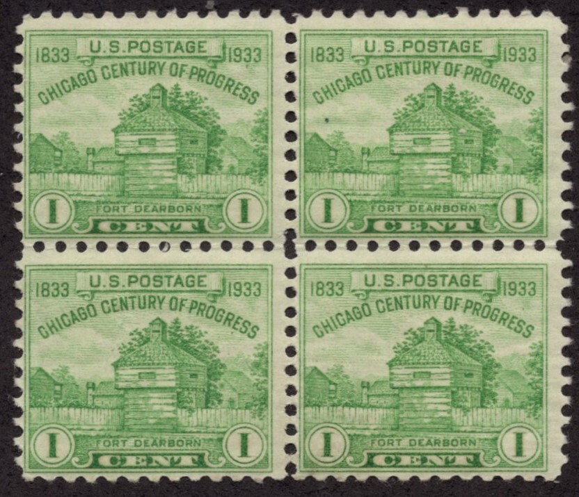 United States Scott 728 block (4) MINT NH OG. Beautiful condition