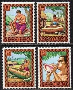 Samoa Sc #420-423 Mint Hinged