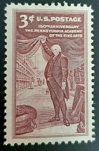 Scott#: 1064 - Penn. Academy of Fine Arts Single Stamp MNH OG