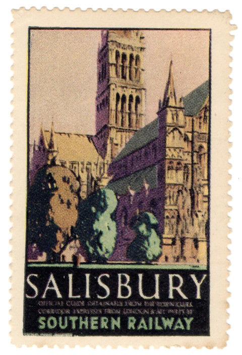 (I.B) Cinderella Collection : Resorts By Railway (Salisbury) 2nd issue