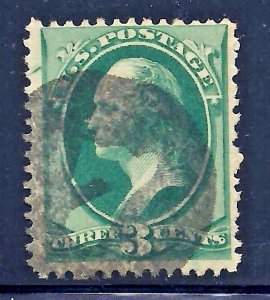 USA [B5] Classic Fancy Cancel =  Negative Numeral '7'