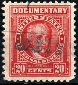 R661 20¢ Documentary Stamp (1954) Used