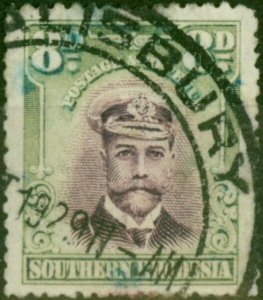 Southern Rhodesia 1924 8d Purple & Pale Green SG8 Good Used