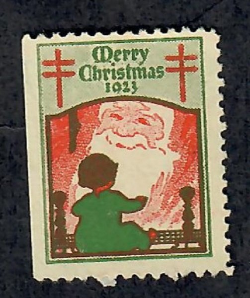 Christmas Seal from 1923 NG Single