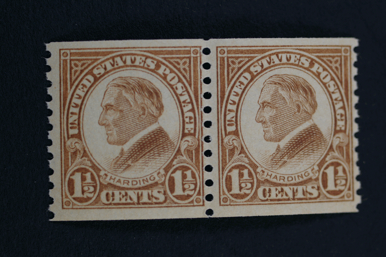 United States #598 Coil Pair MNH