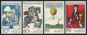 Czechoslovakia 1859-1862,MNH.Michel 2117-2120. Graphic Art,1972.