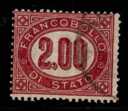 Italy Scott o6 Official stamp Used