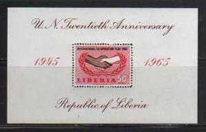 Liberia MNH sc# C167 s/s ICY 10CV $1.75