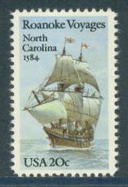 2093 20c Roanoke Fine MNH