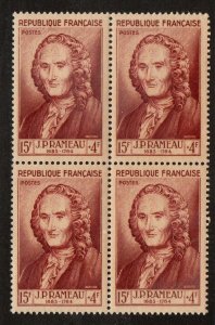 France B278 Block of four.  Mint never hinged