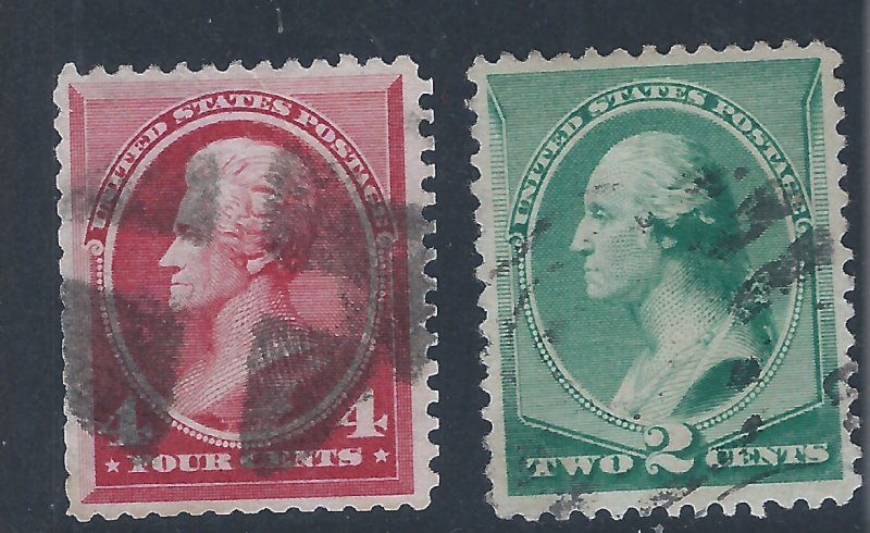 U.S. #213,215 SCV $25.60 STARTS AT A LOW PRICE!