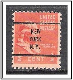 US Precancel #803-63 New York NY Used