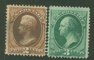 United States #146-47 Used Multiple