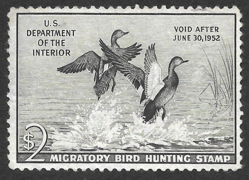 Doyle's_Stamps: MNg 1951 Federal Duck Revenue Stamp, Scott #RW18*