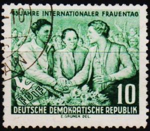 Germany(DDR).1955 10pf S.G.E204 Fine Used