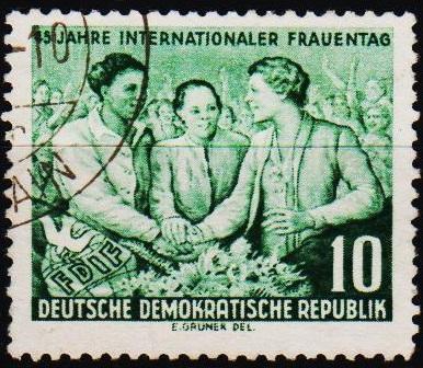 Germany(DDR).1955 10pf S.G.E204 Fine Used