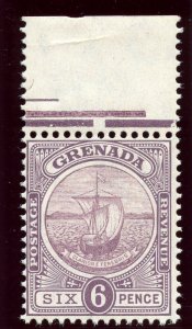 Grenada 1908 KEVII 6d dull purple & purple superb MNH. SG 85. Sc 73.