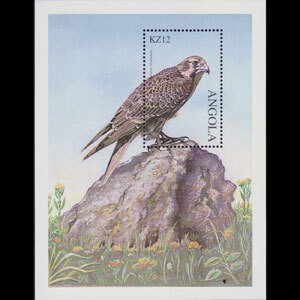 ANGOLA 2000 - Scott# 1147 S/S Falcon NH