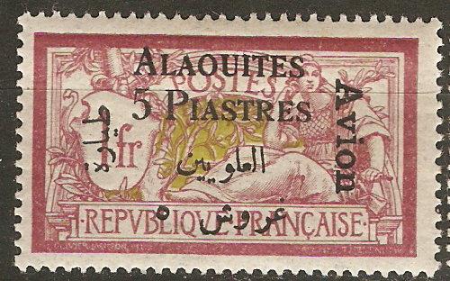 Alaouites C3 Cer PA 3 MLH F/VF 1925 SCV $15.00