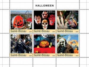 GUINEA BISSAU 2003 SHEET HALLOWEEN