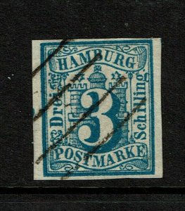 Hamburg SC 4 Used back stamped - S15163