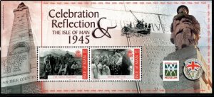 ISLE OF MAN SGMS1216 2005 60TH ANNIV OF THE END OF WORLD WAR II MNH