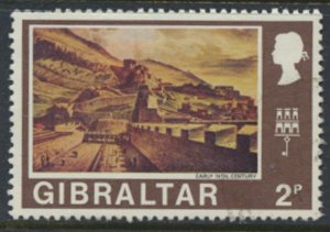  Gibraltar SG 317   SC# 247  old scenes  1971    Used  see scan