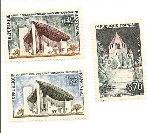 France 1101-1103 MNH