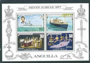 ANGUILLA SGMS273 1977 SILVER JUBILEE MNH