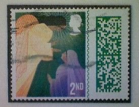 Great Britain, Scott #4293, used(o), 2022, The Annunciation, 2nd