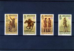 ISLE OF MAN 1976 Sc# 78-81 Set (4) American Bicentennial MNH