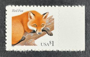 Scott 3036 RED FOX Single US $1 Stamp MNH 1998