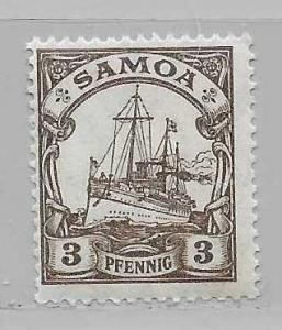 Samoa 70 3pf Yacht single MNH