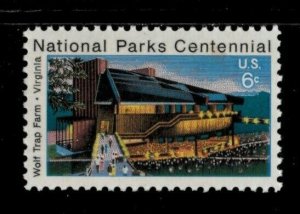 U.S. 1972 - American National Parks, Wolf Trap Farm - Individual - 1452 - MNH