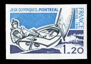 France, 1950-Present #1493 (YT 1889) Cat€77, 1976 Montreal Olympics, imperf...