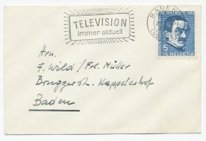 Cover / Postmark Switzerland Television