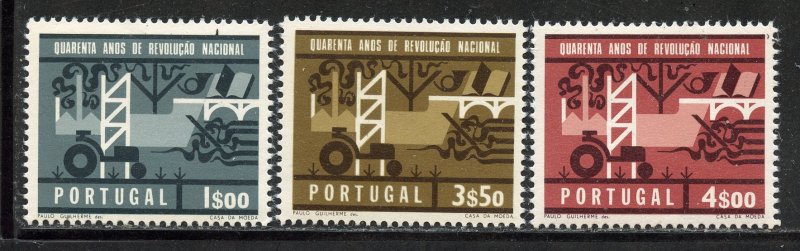 Portugal # 991-3, Mint Never Hinge.