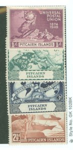 Pitcairn Islands #13-16 Unused Single (Complete Set)