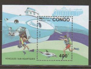 Congo #1026  S/S MNH