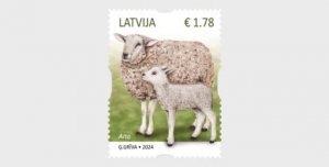 Latvia / Letland - Postfris/MNH - Complete set Pets 2024