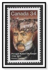 Canada #1090 Philippe Aubert de Gaspe MNH