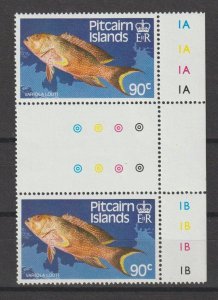 PITCAIRN ISLANDS 1988 SG 312w MNH