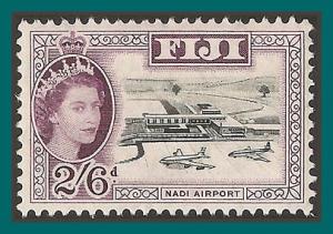 Fiji Stamps 1961 Nadi Airport, 2'6s MLH 172,SG307