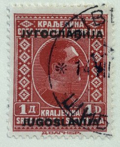 AlexStamps YUGOSLAVIA #89 VF Used 