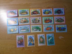 Tuvalu  #   96-113  MNH