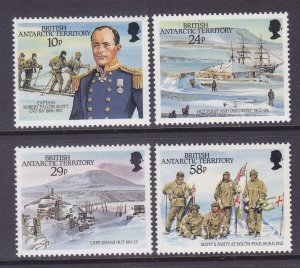 British Antarctic Terr (BAT) 137-40 Discovery at Hut Point Set of 4