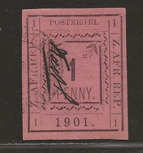 TRANSVAAL SC# 180   VF/CTO