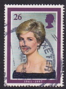 Great Britain  #1794  used 1998    Diana wearing black dress 26p