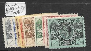 BERMUDA  (PP0710B) KGV CENT SG 68-76  MOG